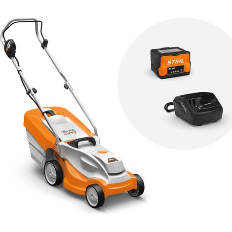 STIHL Rasenmäher RMA 235 Set AK 20 + AL 101