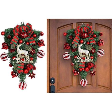 Décoration de sapin de Noël inversé pour décorer Noël, les fêtes et la maison (1/4)
