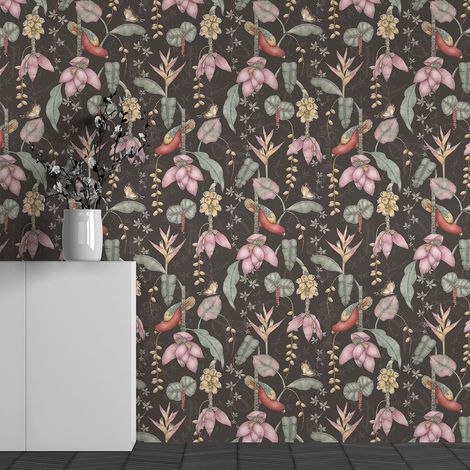 Papier peint panoramique - Motif Fleurs - 130 cm x 81 cm (1/3)