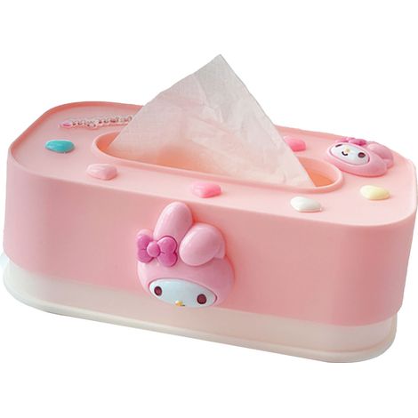 Boîte à Mouchoirs Élévatrice Adorable en Plastique, Réglable pour Chambre et Salon, Design MLD (1/5)