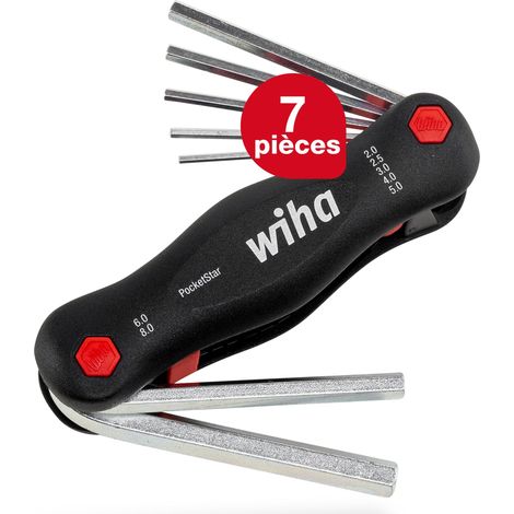 Wiha Multitool PocketStar Six pans, 7 pcs, (23041)