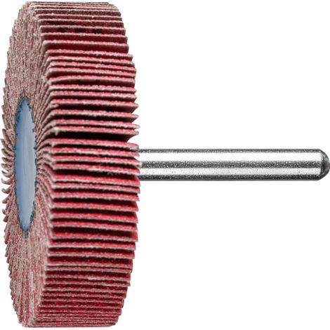 PFERD TOOLS Keramikkorn Fächerschleifer F Ø 60x15 mm Schaft-Ø 6 mm CO-COOL120 hoher Abtrag auf Edelstahl 10 Stk (1/4)