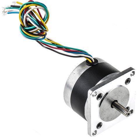 Moteur pas-à-pas RS PRO, 12 V, dia.de l'arbre 6.35mm ( Prix pour 1 ) (1/3)