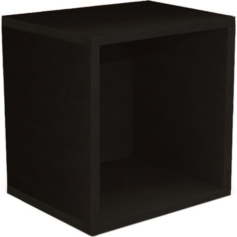 Étagère cube M73, combinable, 34x29x33cm, noir