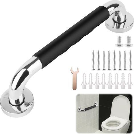 Badewannengriff, 30 cm rutschfester Toilettenhaltegriff, Badezimmer-Duschstützgriff für Behinderte, ältere Menschen und Schwangere (1/5)