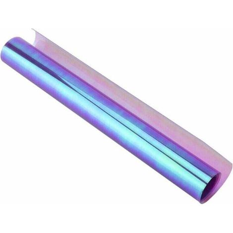 Headlight Film, Paint Protection Film, Tinted UV Headlight Protection Film (30 x 100 cm - Purple) (1/5)