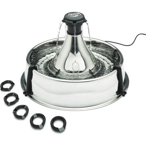 Cynnotek Drinkwell 360 Fuente de Acero Inoxidable 3.8L