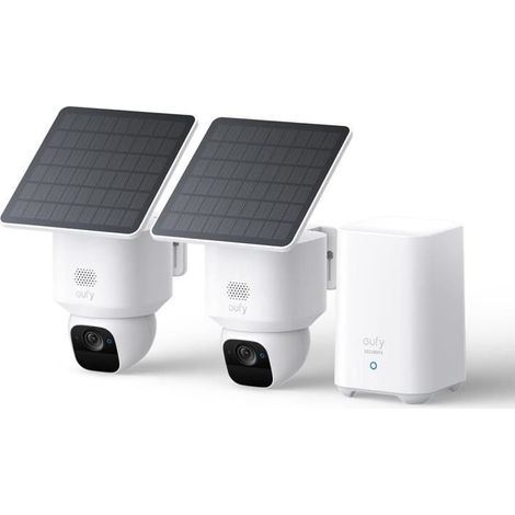 Filiyano-Caméra de surveillance - eufy Security SoloCam E30 - Extérieure WiFi - Rotation 360° - Clarté 2K (1/4)