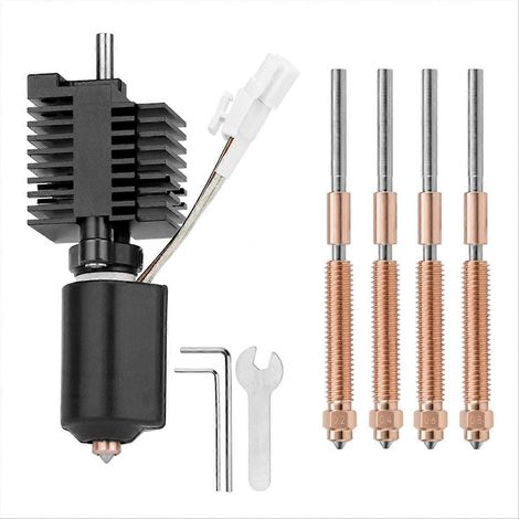 Kit bloc chauffant en céramique pour hotend K2 Plus, buse à changement rapide intégrée tout métal pour imprimante 3D K2 Plus (1/5)