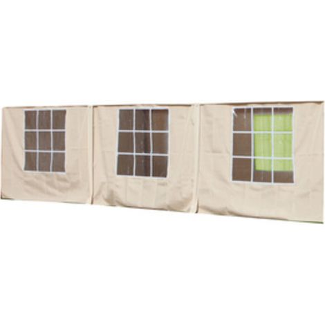 SET TELI LATERALI P/GAZEBO CARPOT MAGNUM BIANCO- I GIARDINI DEL RE- 1,0 confezione