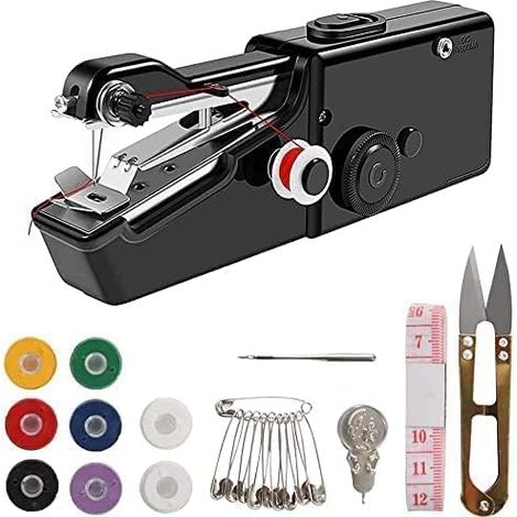 Mini-Nähmaschine, tragbare Handnähmaschine für Anfänger (1/5)