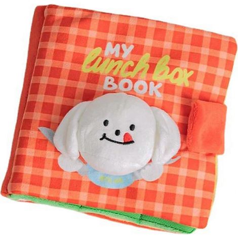 Peluche pour animaux de compagnie en forme de livre avec clochette et distributeur de friandises