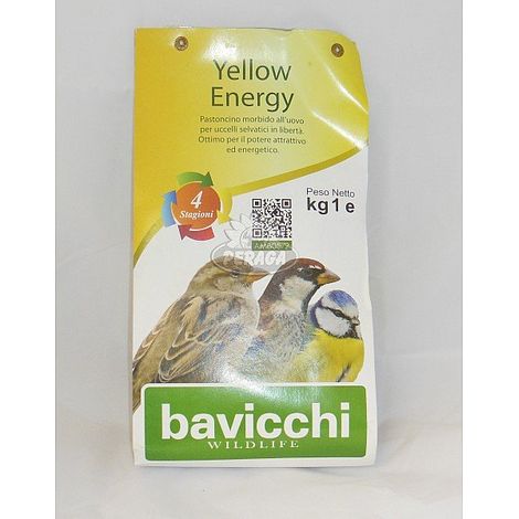 YELLOW ENERGY PASTONCINO MORBIDO ALL'UOVO PER UCCELLI SELVATICI