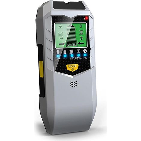 Digitaler Wandmetalldetektor mit LCD-Hintergrundbeleuchtung, tragbar, multifunktional, Holzständerfinder, Wandscanner