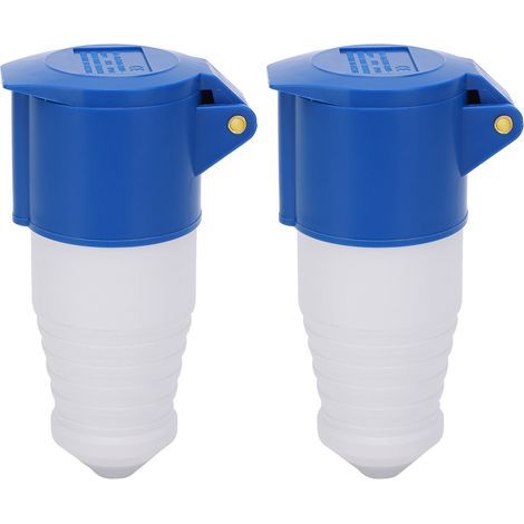 2x Industrial 3-Pin 1-Phase Explosion-Proof Waterproof Power Connector 16A 220-250V (1/5)