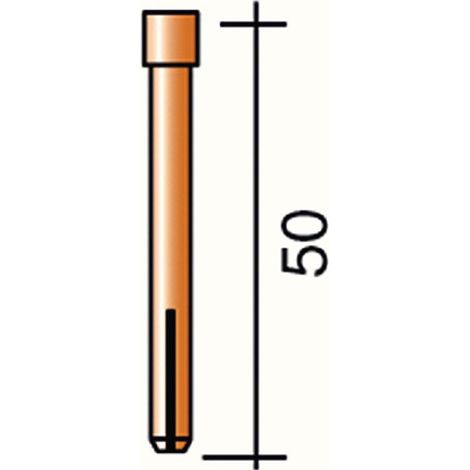 Casquillo adaptador D.3.2mm L.50mm para ERGOTIG 17/18/26 TRAFIMET (Por 10)