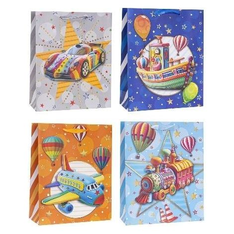 Bolsa decorativa infantil de 18x23x8cm con diseño de roseta