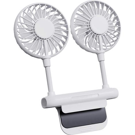 Tragbare Klimaanlage mit USB-Ladefunktion, Mini-Ventilatoren für Büro und Zuhause (Damen)