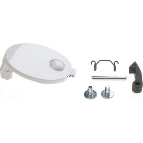 MANIGLIA LAVATRICE OBLO' CANDY ZEROWATT HOOVER COMPATIBILE 90480468  LV 51 NO ORIGINALE (1/2)