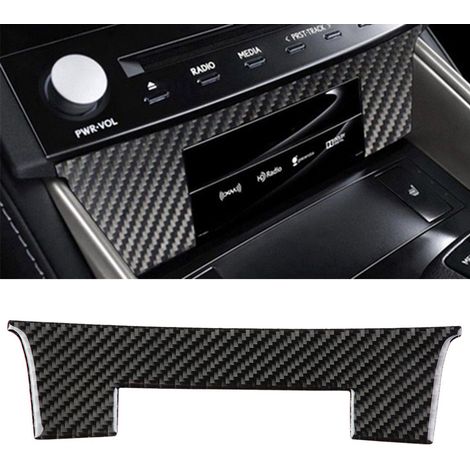 Mittelkonsole aus Kohlefaser, Zierleiste für LEXUS IS250/300/350/200T 2013-2018, Schutzhülle, sportlicher Stil, 1-teilig. (1/5)