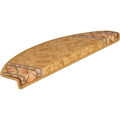 Stufenmatte Rügen Beige Halbrund (1/5)