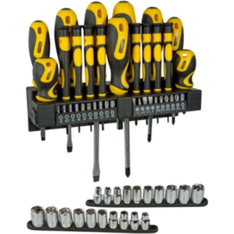 ST SET CACCIAVITI C/INSERTI E BUSSOLE 0.62143 57 PZ