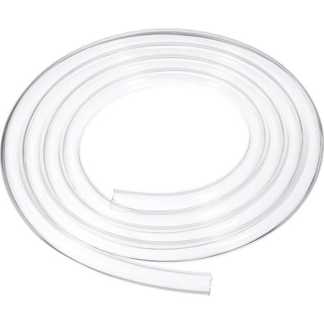 Tube en PVC 15mm ID x 20mm OD x 2.5mm Épaisseur, Tuyau Aquarium, Tube en PVC Transparent de 300cm de Long, Tuyau D'Eau en Plastique Léger et Flexible pour L'Aquaponie (1/5)