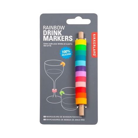 marqueur verre arc en ciel