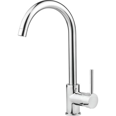 Deante Neo Luno robinet cuisine chromé monocommande 360mm (1/4)