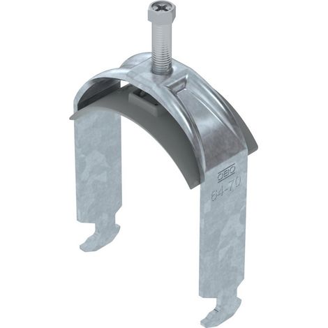 OBO Bettermann Abrazadera de estribo 2056 64-70mm acero galvanizado en caliente, 1186269