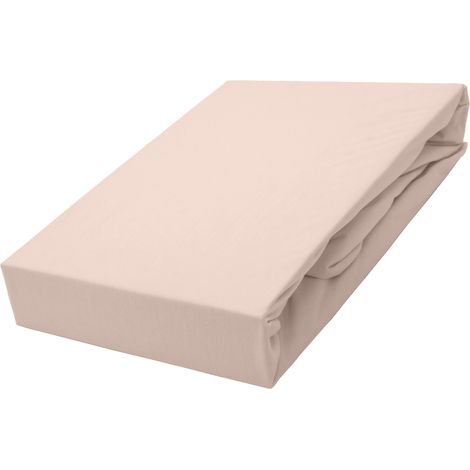 Matratzenschoner 160x200, wasserdichtes Spannbettlaken – beige