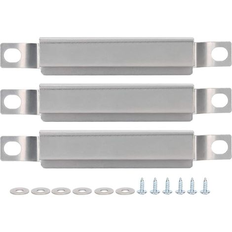 Hapivida Tubes Croisés, Pièces de Barbecue Tubes Croisés en Acier Inoxydable avec Joint 12,7-21,59 Cm Brûleur à Canal Réglable pour 463376117 463275517 463377117