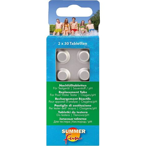 Nachfülltabletten für Wasser- testgerät Sauerstoffmethode (1/2)