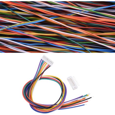 10 Sets JST PH 2,0 mm 8-poliger Stecker/Buchse mit Kabel, 30 cm (1/5)