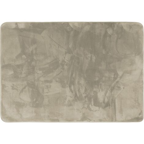 Tapis Uni en Flanelle "Flanou" 120x170cm Taupe (1/3)