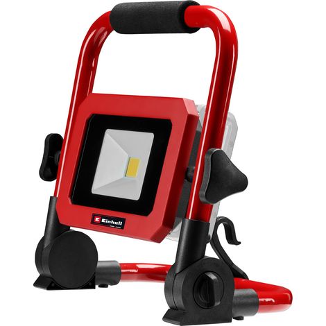 Einhell Lampe sans fil TC-CL 18/1800 Li PXC (18V, LED puissante, variateur rotatif, tête lumineuse orientable à 360°, pied repliable) Livré sans Batterie ni Chargeur