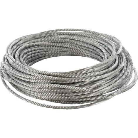 Drahtseil verzinkt 4mm 30m UNIVERSAL WR04030L