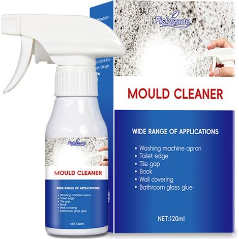 Spray anti-moisissures FISHLEANO - Convient pour les plafonds, les murs, les salles de bains et les cuisines  doux pour les murs. (1/2)