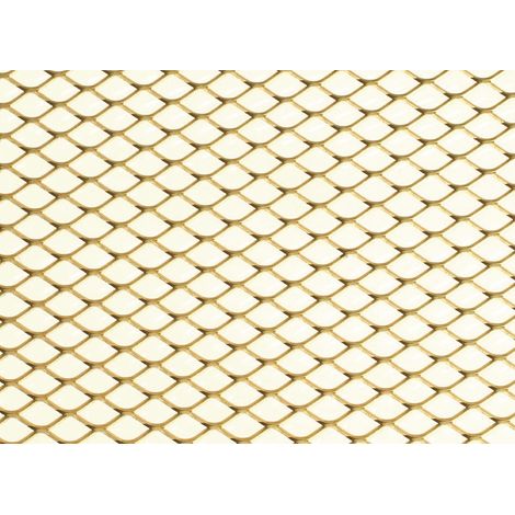 Lamiera in alluminio stirato oro 50x20 - arcansas (1/2)