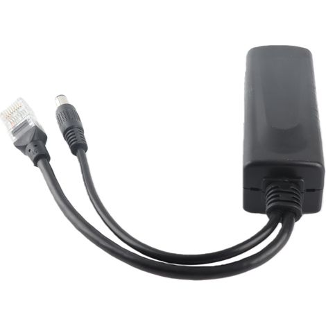 Répartiteur PoE haute pression 70 V pour transmission de données Ethernet 10/100 Mbps pour petits périphériques réseau (1/5)