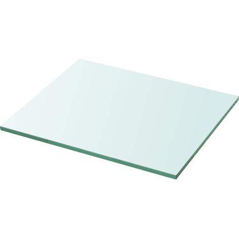 Panneau pour étagère Étagère de Rangement - Meuble de rangement Verre transparent 30 x 25 cm BV116442 - BonneVie (1/3)