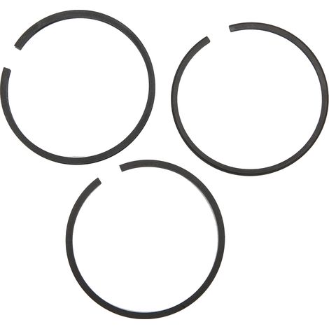 Lot de 3 segments de piston de rechange pour compresseur d'air pneumatique, accessoires d'étanchéité pour pompe à air, 48 mm (1/5)
