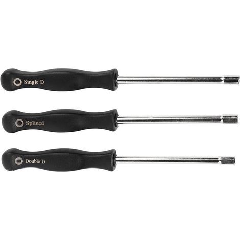 pour tournevis pacman Outil de réglage de carburateur 3 tournevis de réglage de carburateur Jeu d'outils de service de réglage de carburateur Outil de réglage de carburateur de type Double D c (1/5)