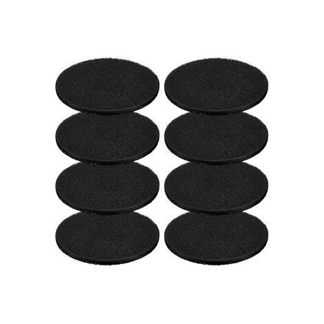 20 filtres ovales au charbon pour composteur de table – Dimensions 6,5 x 5 pouces – Piègent les odeurs du lombricomposteur d’intérieur (1/5)
