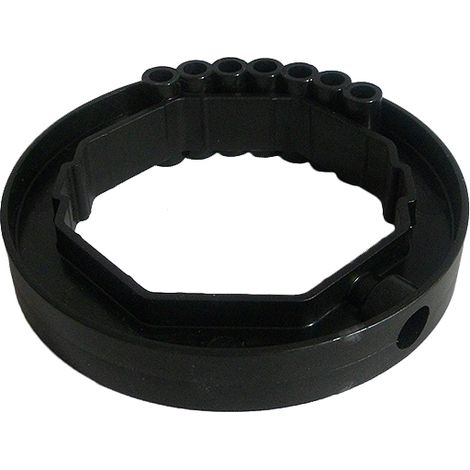 Zurfluh Feller – Bague verrou automatique 88 pour tube Octo 60 – Polypropylène – Vis d'immobilisation TC D 4,2L – Fixation sécurisée - Octo60 (1/2)