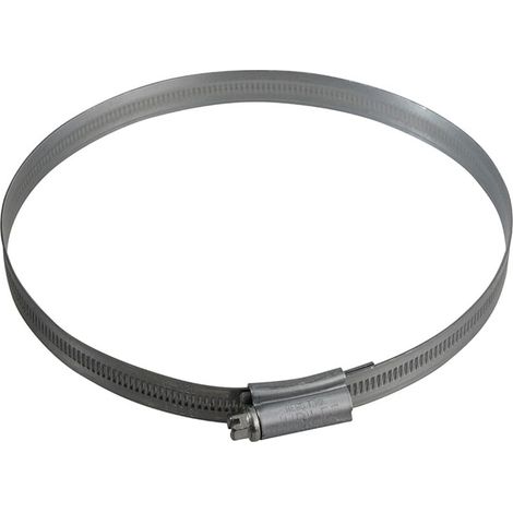 (Size 6X) Zinc Protected Hose Clip 120 - 150Mm (4.3/4 - 5.7/8In)