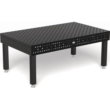 schweisskraft Schweißtisch Professional Extreme 8.7 2000 x 1200 x 200 Plasmanitriert Diagonalraster (1/5)