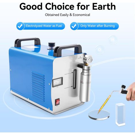 400W 220V Sauerstoff Wasserstoff HHO Gas Flammengenerator Poliermaschine Brenner Acrylschweißmaschine Brenner Acryl Poliermaschine H180 95L (1/5)