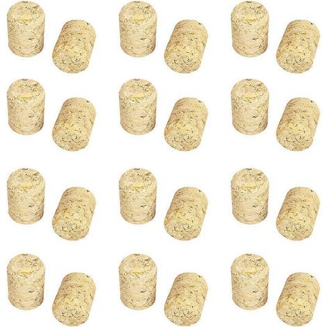 150 mini-bouteilles d'alcool, bouchons en bois tendre naturel pour bouteilles de vin et de champagne. (1/5)