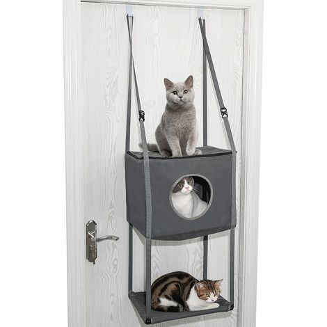 chat dintrieur respirant 406 x 33 cm Hamac mont sur porte (1/5)